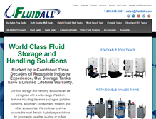 Tablet Screenshot of fluidall.com